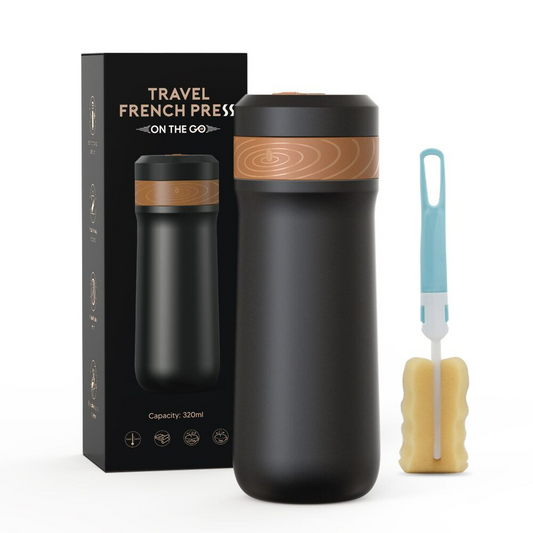 On-The-Go Portable Coffee Maker French Press 320ml/11oz