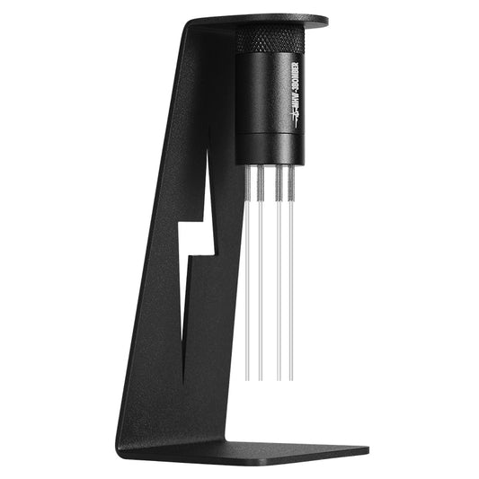Premium Espresso Stirrer Tool with Magnetic Base and Stand - 4 Needles Included
