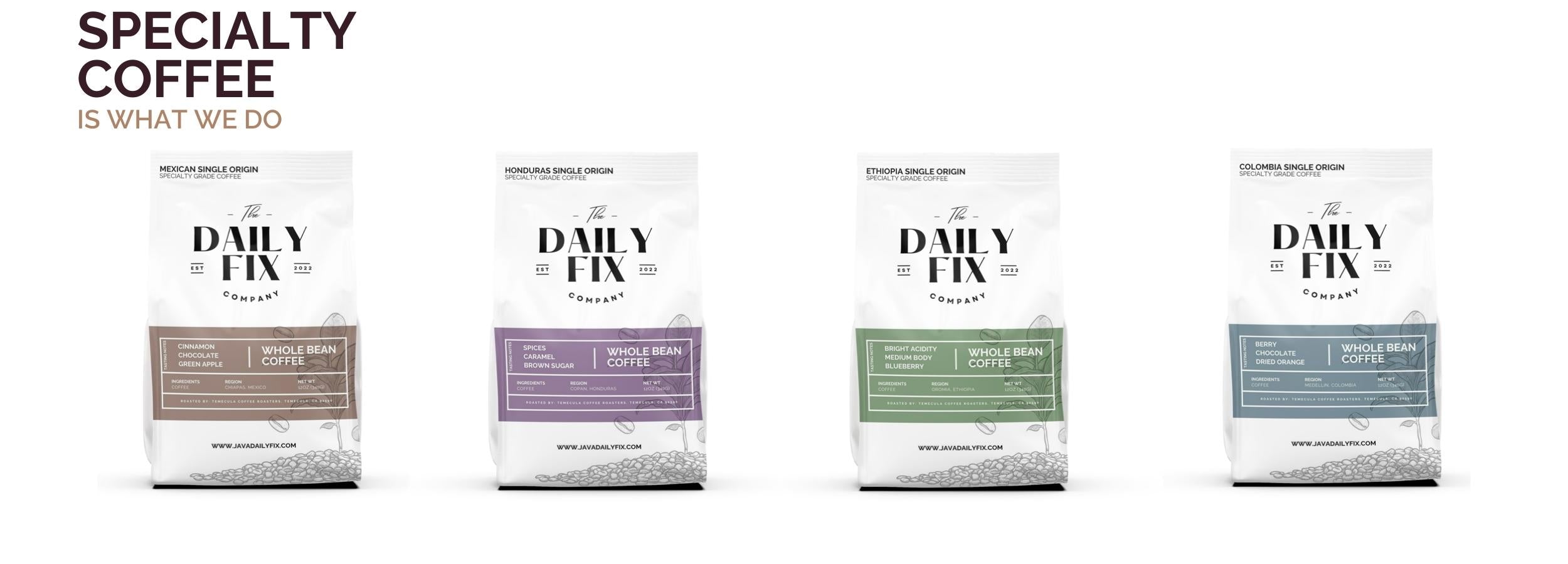 Specialty Grade Coffee from The Daily Fix in the Coachella Valley